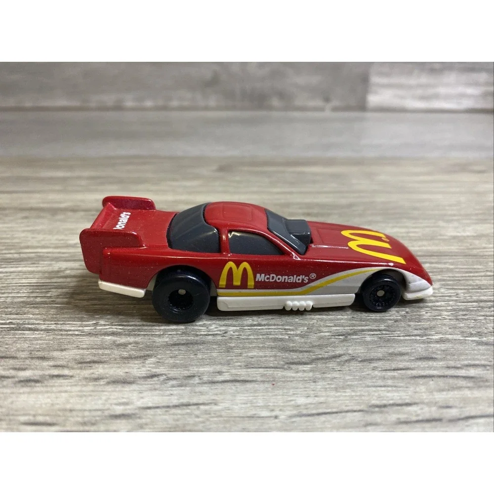 1993 Hot Wheels Mc Donald's Funny‎ Car Dragster China WT 37 Red White Gold